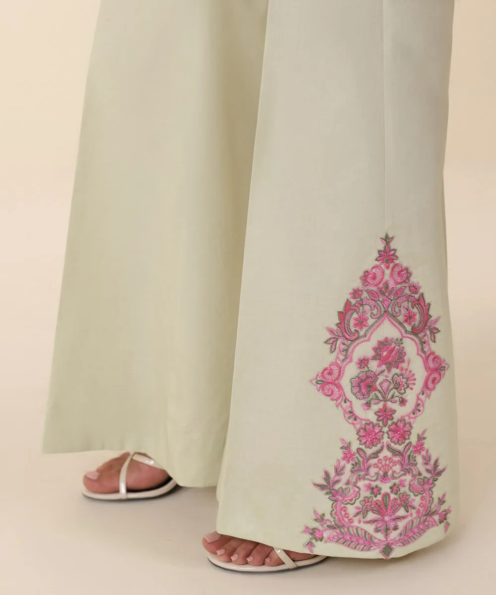 3 Piece - Embroidered Karandi Suit