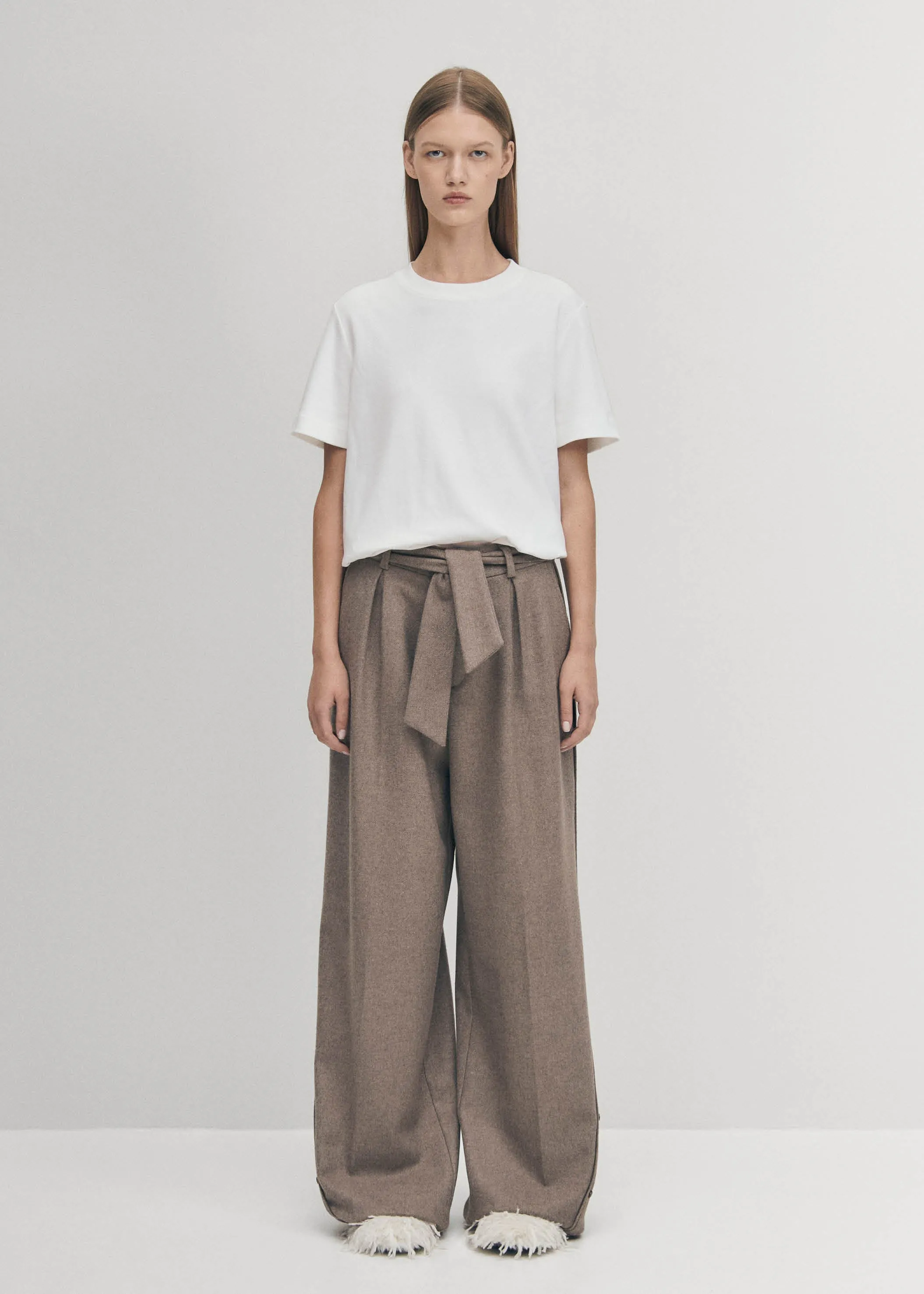 Abbie Taupe Trousers