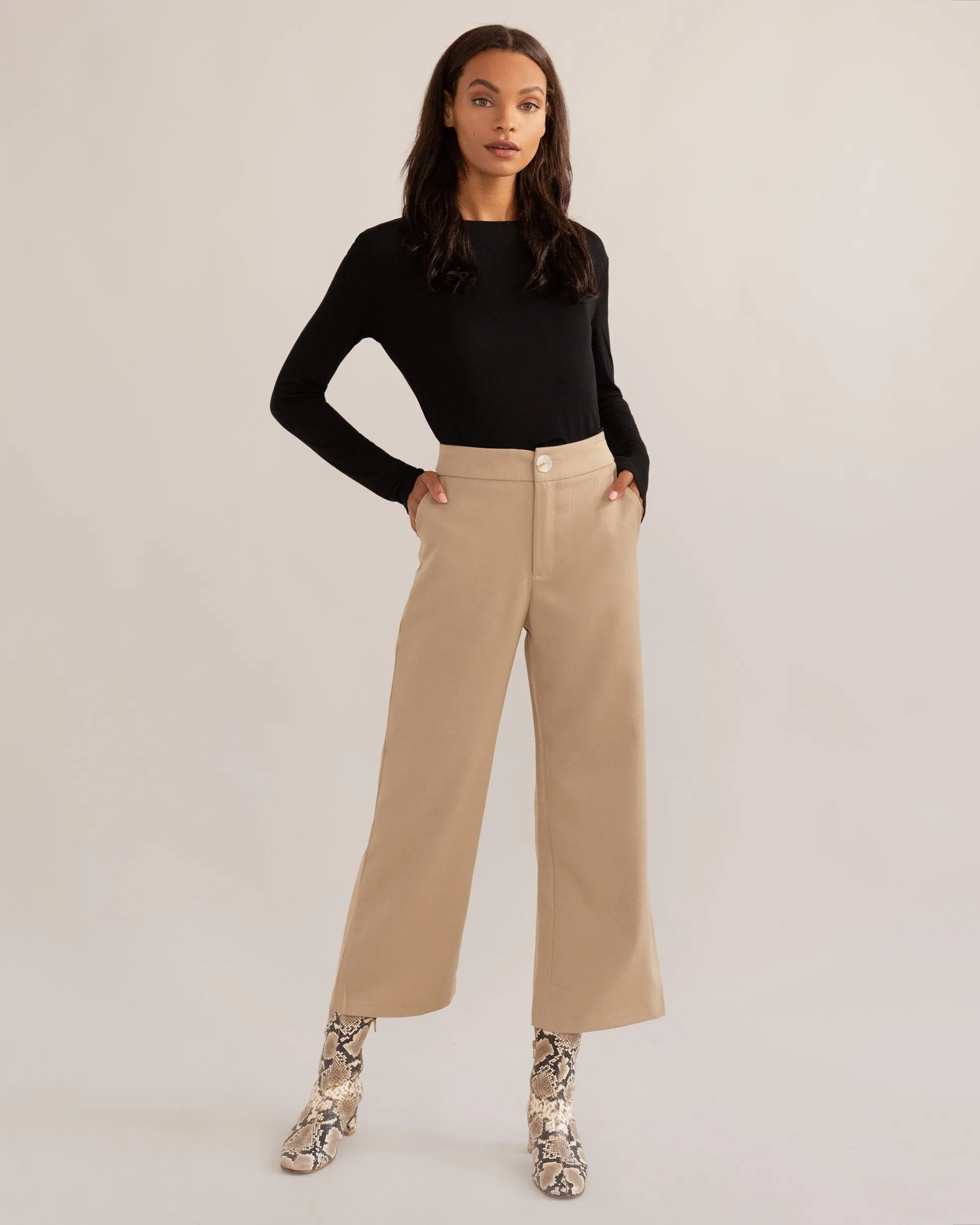 Abi Cropped Trouser