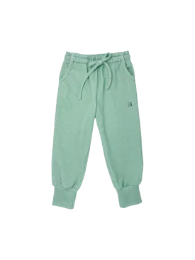 Aiden Jogger Pant | Green Mini Gingham (7-8)