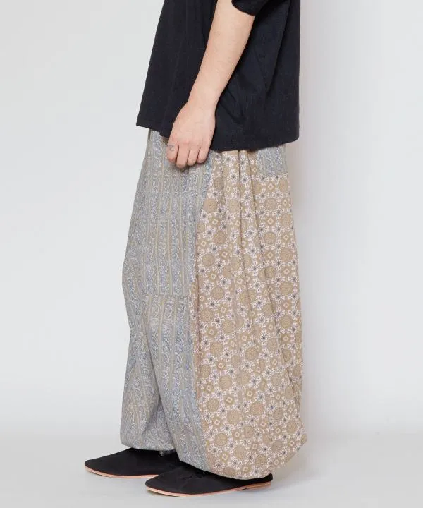 Ajrakh Paisley Patchwork Harem Pants