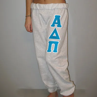 Alpha Delta Pi Sorority Sweatpants - TWILL