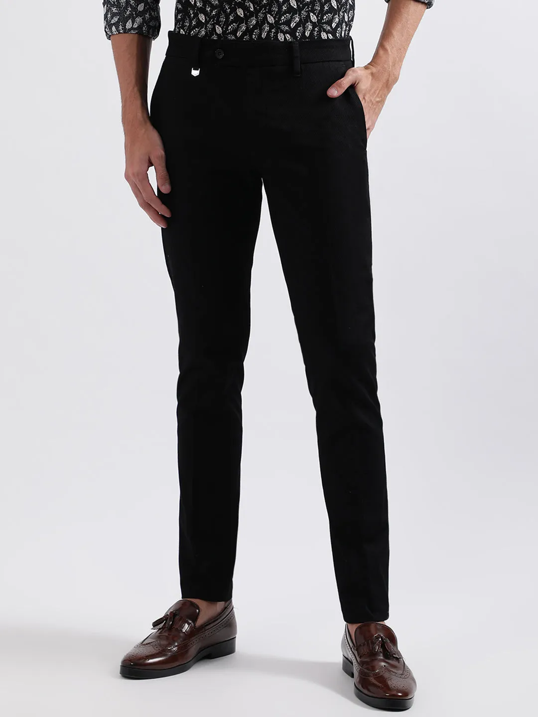 Antony Morato Men Solid Skinny Fit Trouser