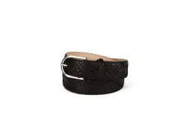 Azulado Patchwork Python Belt