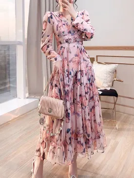 BAT-HEN Floral Maxi Dress