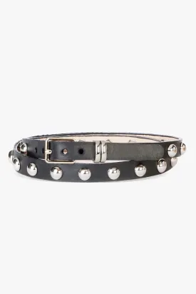 Brave Leather Becca Studded Bridle Leather Belt