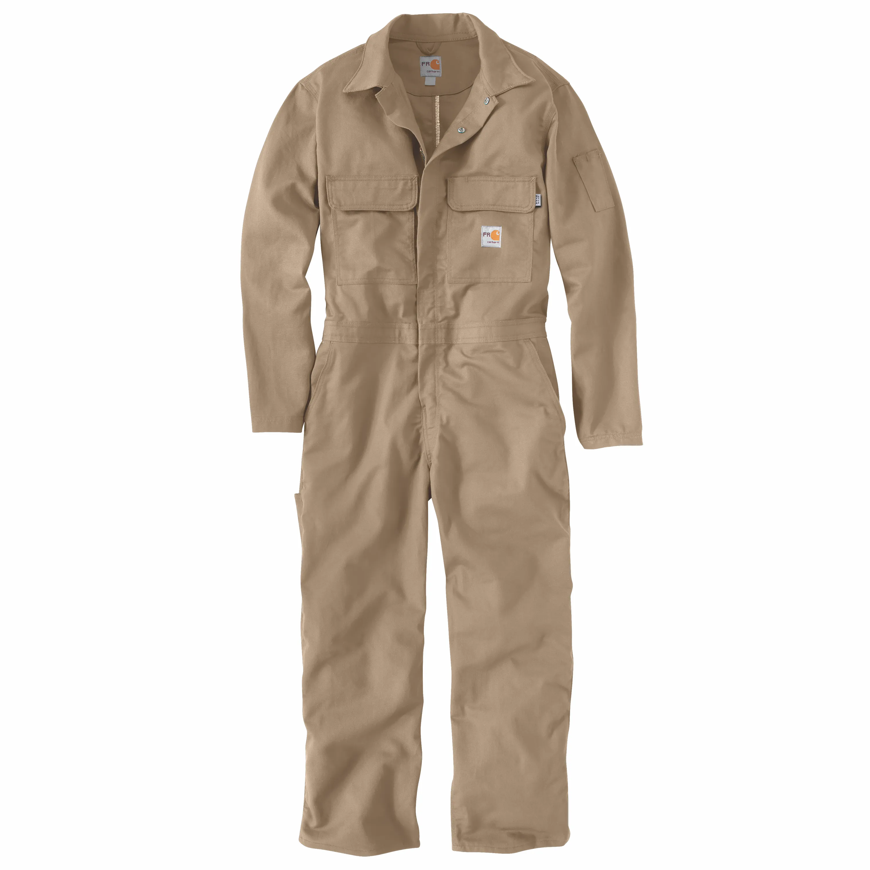 Carhartt Men's Flame Resistant Twill Coverall_Khaki