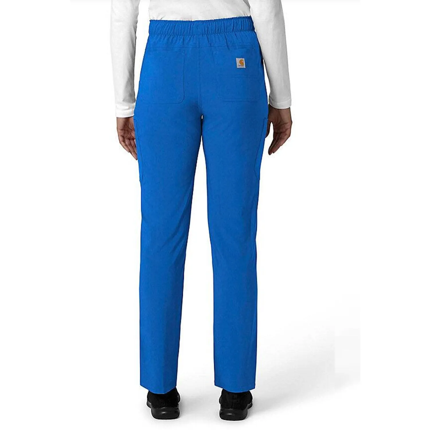 Carhartt Women's Force Cross Flex 7-Poket Cargo Scrub Pant_Royal