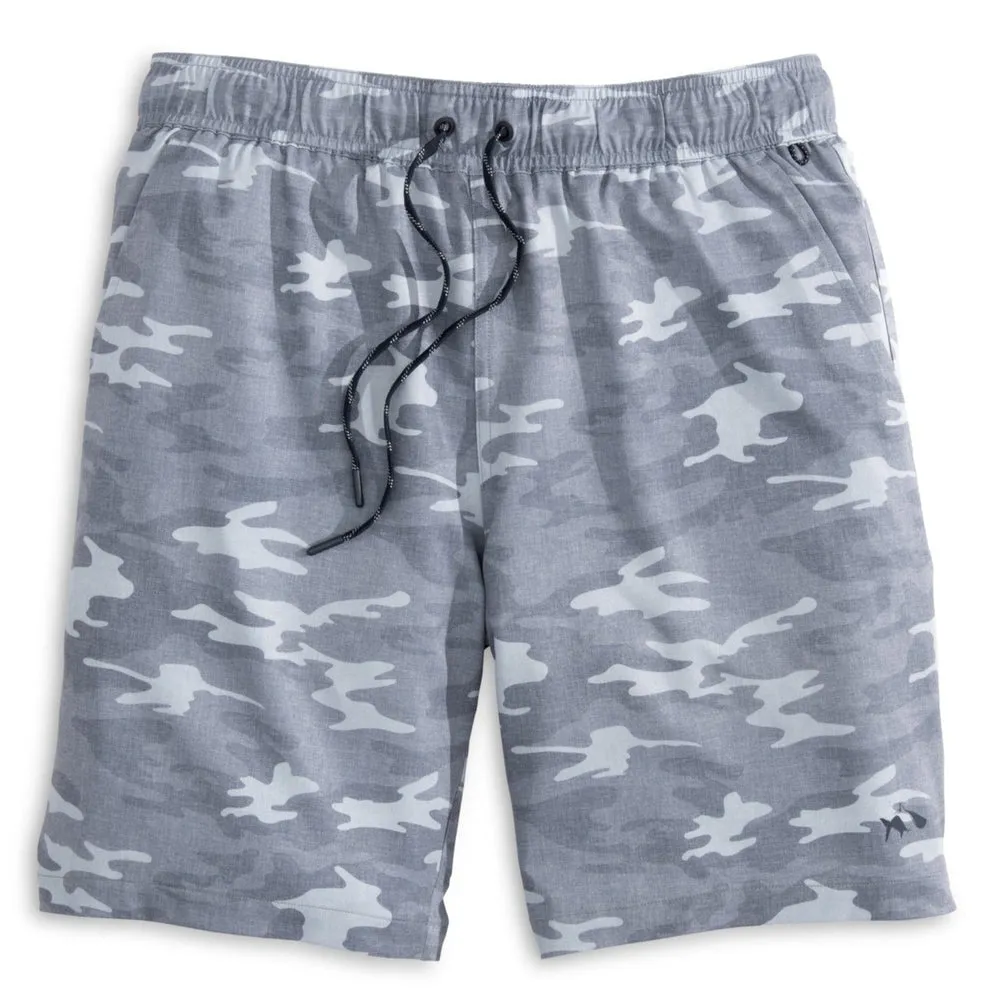 Fish Hippie - SHAKER HYBRID SHORT - Chambray Camo