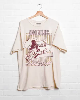 FSU Seminoles Beach Shade Off White Thrifted Tee