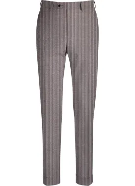 Grey Pinstripe Trousers