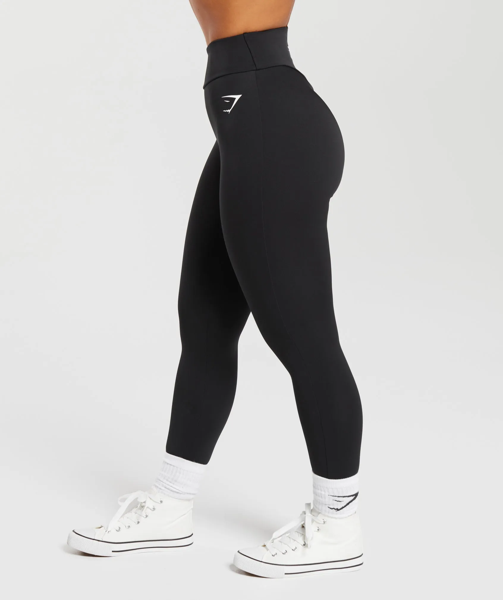 GS Power Regular Leggings - Black