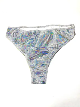 Holo Velvet Dreams High Waisted Bikini Bottoms