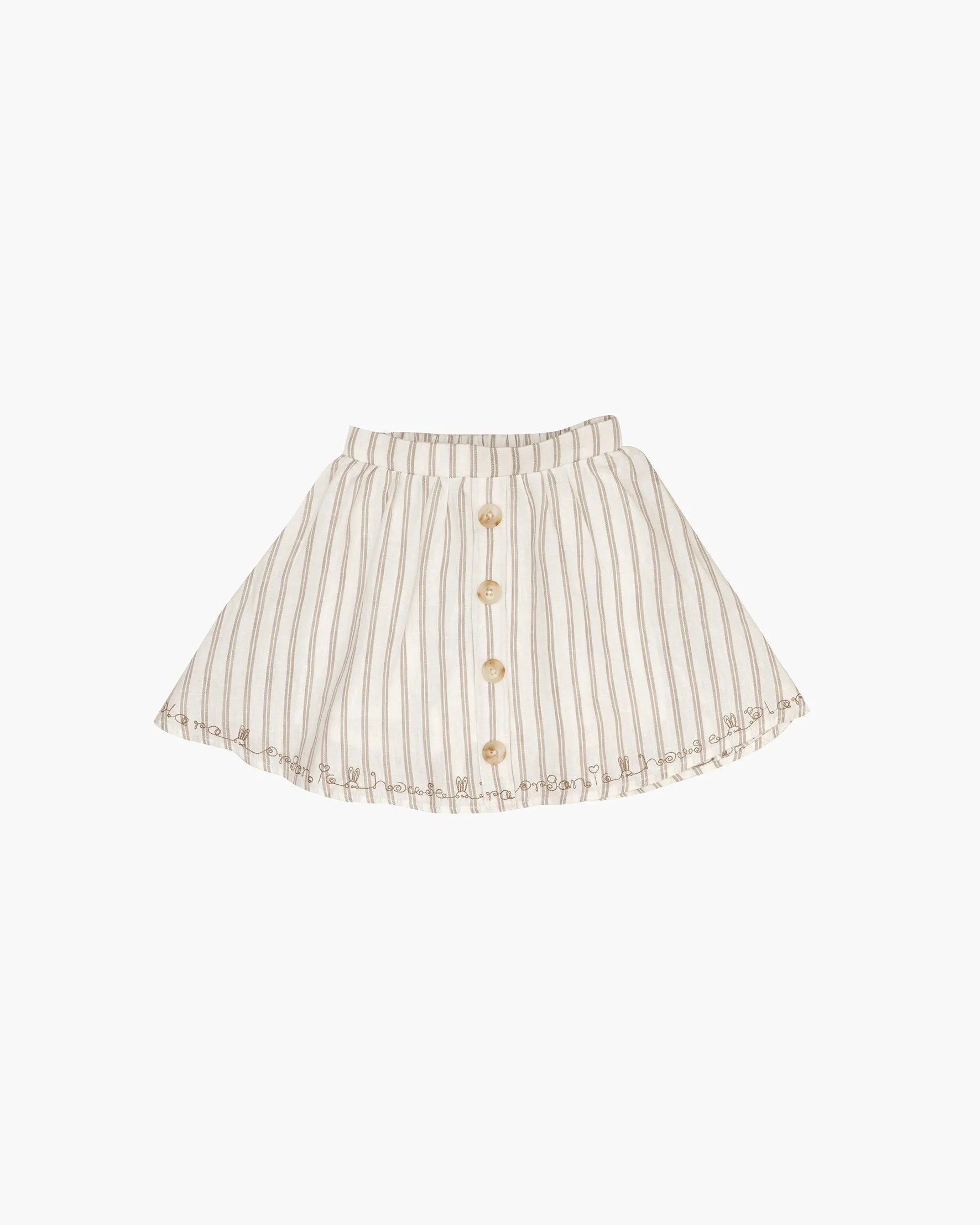 Linen Flare Skirt