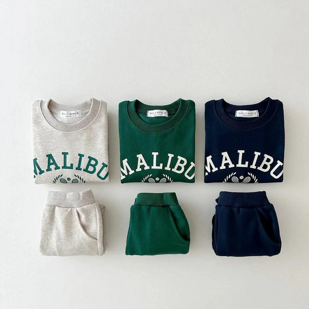 Malibu Tennis Club Sweatshirt and Jogger Pants Set