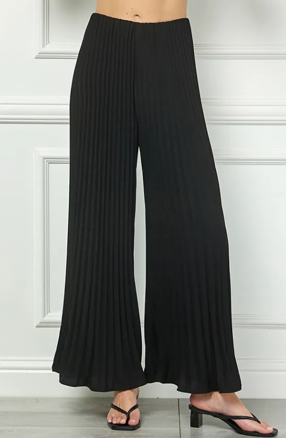 Mariah Pleated Long Dress Pant