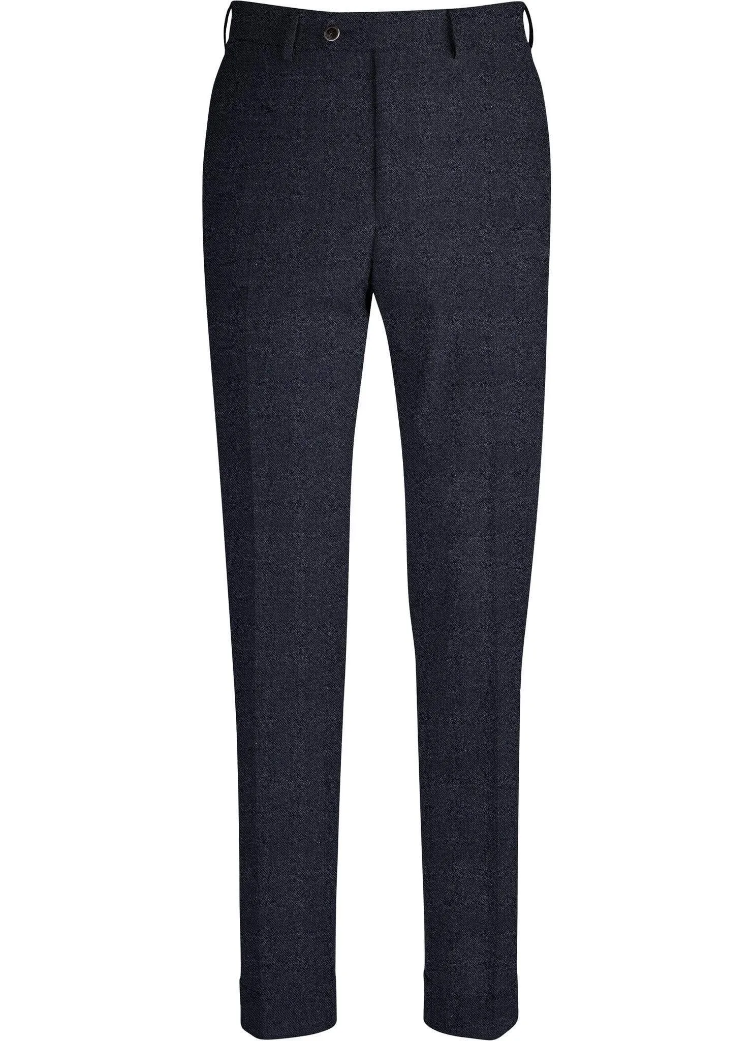 Navy Plain Trousers