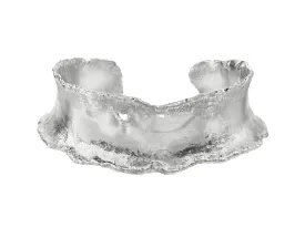 Neptune Distressed Choker - Silver