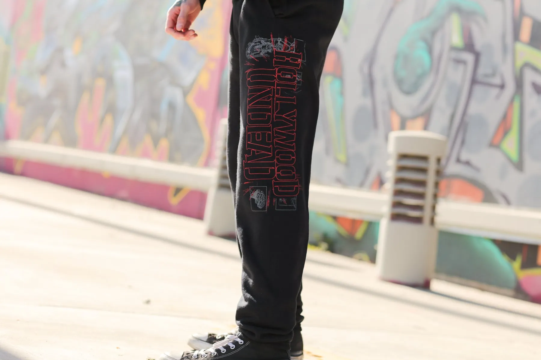 Notes From The Underground 10th Anniversary Black Sweatpants