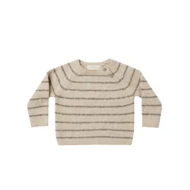 Quincy Mae - Ace Knit Sweater - Basil Stripe