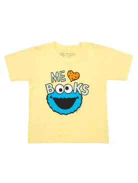 Sesame Street Cookie Monster - Me Love Books Kids' T-Shirt